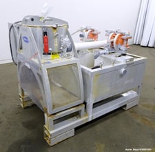 Image for U.S. Motors Centrifuge #M412, Solid Wall Basket Centrifuge, Carbon Steel, liquid/solids separation, sludge tank w/(2 available) pumps
