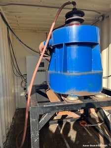 18" U.S. Centrifuge #A262, Basket Centrifuge, Stainless Steel, 40 GPM, 4 gallon Bowl, 18" x 10' Housing