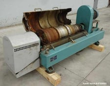 Alfa-Laval #AVNX-616" B-31G, Solid Bowl Decanter Centrifuge, Stainless Steel, single lead conveyor, 3250 RPM