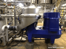 Alfa-Laval #BRPX 417XGV-71C-50, Desludger Disc Centrifuge, Stainless Steel, liquid/solid separation, 49.6 HP
