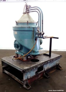 Alfa-Laval #MAPX-313-TGT-29-60, " Oil Purifier" Desludger Disc Centrifuge, Stainless Steel Bowl