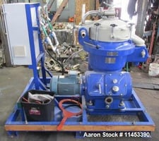 Alfa-Laval #MAPX-207, Desludger Disc Centrifuge, Stainless Steel, liquid/liquid/solids separation, 7.5 HP