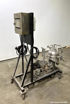 Westfalia #SA-1-02-175, Desludger Disc Centrifuge, Stainless Steel, liquid/liquid/solids separation, 9400 RPM