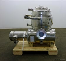 Westfalia #BKA35-86-076, Solid Bowl Disc Centrifuge, Stainless Steel, 5000 RPM Bowl, 25 HP, 230/460 V