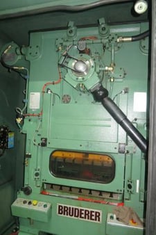 30 Ton, Bruderer #BSTA30, high speed press, 1.73" stroke, 9.4" Shut Height, variable speed, 29.13" x18.89"