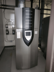 45 HP Lochinvar Crest #FBN1501, Natural Gas, 160 PSI Condensing Boiler, 2021