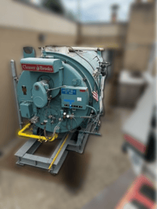 250 HP Cleaver-Brooks #CB655-250, Oil Fuel, 150 PSI Firetube Boiler, 1971