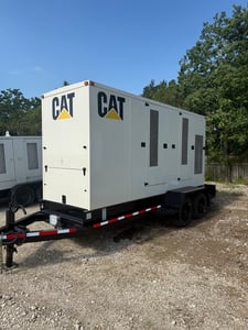 400 KW Caterpillar #XQ400, diesel generator, sound attenuated enclosure, dual-voltage, Tier 2, refurbished