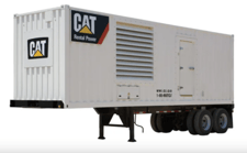 800 KW Caterpillar #XQ800, diesel generator, sound attenuated enclosure, dual-voltage capable, Tier 1