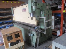 80 Ton, Loire, hydraulic press brake w/ dies, 10' overall