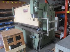 80 Ton, Loire, hydraulic press brake w/ dies, 10' overall