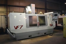 Haas #VF-7/40, 84" X, 32" Y, 30" Z, Cat 40, 7500 RPM, 24 side mount tool changer, #30447