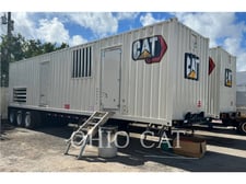 2000 KW Caterpillar 3516B 2MEG 4160V POWER MODULE, Mobile Generator Set, Diesel, 1800 RPM, 4160V, 1100 hours