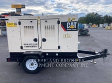30 KW Caterpillar XQ35, Mobile Generator Set, Diesel, 1800 RPM, 480V, 16629 hours, 2019