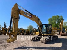 Caterpillar 326-07HT, Crawler Excavator, 3633 hours, S/N: MFJ00286, 2020