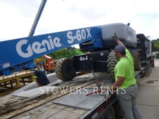 Genie Industries S60DX, Articulated Boom Lift, 3379 hours, S/N: S60XH-38069, 2017