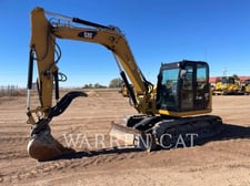 Caterpillar 308E2 SB, Crawler Excavator, 3629 hours, S/N: FJX08900, 2017