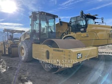 Caterpillar CS68B, Vibratory Single Drum Smooth, 3511 hours, S/N: MMS00178, 2015