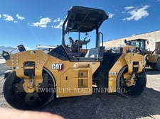 Cat CB15 Crocker-Wheeler VV, Twin Drum Roller, 206 hours, S/N: M9401116, 2023