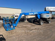 Genie Industries S60J, Articulated Boom Lift, 133 hours, S/N: S60JH-680, 2023