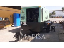 Sullair #750H DPQ, compressed air, 153 hours, S/N: 201403170179, 2014'