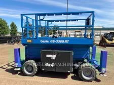 Genie Industries GS3369 RT, Lift Scissor, 17 hours, S/N: GS69F-21162, 2023