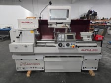 Harrison #Alpha-400-Plus, 10" chuck, 3-jaw, 2.1" bore, D1-6 Camlock, 2-Axis, Steady Rest, tailstock, quick