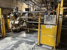 Black Clawson #21-314, 65" turret unwind, 50" diameter with splicer