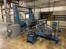 BF Perkins, 2 drum slitter rewinder, web tension roll station, web guide