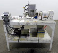 Paul O Abbe #SBM-0.5, benchtop double arm mixer, 316 Stainless Steel, .5 gallon, 2 HP, 1998