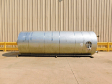 5000 gallon Santa Rosa, Stainless storage tank, 84" dia. x 242" straight wall, 1996