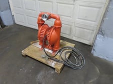 3" Wilden #XPS-15/AAAAA/BNS/BN/BN, air operated double diaphragm pump, 2001