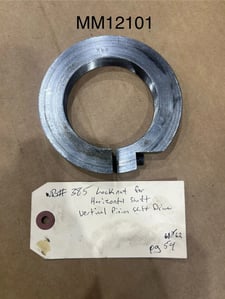 Locknut for Horizontal Shaft, Webster & Bennett #72-EH