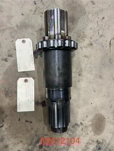 Vertical Pinion Shaft, Webster & Bennett, 72"-EH, with Inner Spacer