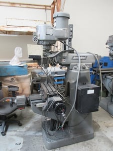 Bridgeport, vertical mill, digital read out, 2 HP, 240 V.