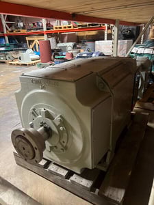 250 HP 850/1150 RPM Reliance, Frame B508ATZ, 500 VA, 240 VF