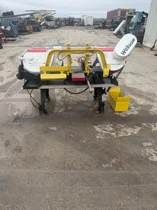 10" x 16" Wellsaw #1000, horizontal metal cutting bandsaw, 1HP, 11' 6" x 1" x .035" blade, S/N 5512,1985