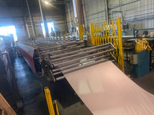 20 Stand, Series 2 PBR/R-Panel rollformer, 1-3/4" arbor diameter, 4' Long x 6' Wide x 5' Height