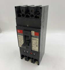 100 Amps, General Electric, TFL236100WL, Feed-Thru Circuit Breaker, 600V 3P 3PH