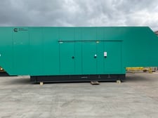 750 KW Cummins #C750N6, Natural gas generator set, 277/480 Volts, 3-phase, 1135 HP @ 1800 RPM, GTA50E engine
