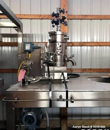 Carr #9004PLT, Pilot Varifuge Solid Bowl Centrifuge, Stainless Steel, 40/FV psi @ 300 F Internal, 100/FV psi