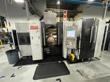 Mori Seiki #NMV-5000DCG, CNC vertical machining center, Fanuc Control, 28.7" X, 20.1" Y, 20.1" Z, 12000 RPM
