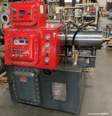 Premier #HM-15-VSD, SuperMill Media Mill, Carbon steel jacketed chamber and disks, 15 L working capacity