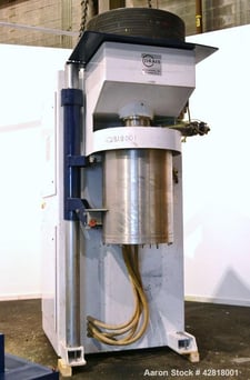 Draisewerke #DCP-Megaflow-ACS-800/PUC, Perl Mill, 62 Liters grinding vessel, 45 psi @ 158 deg F & 104 deg F