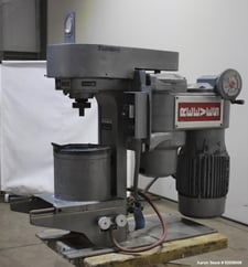 Union Process #1SDG, Laboratory Attritor, 1.5 gallon tank capacity, .8 gallon working capacity, 1 gallon