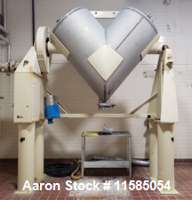 50 cu.ft. Patterson, Twin Shell Blender, 83 cu.ft. total capacity, 42" shell diameter, 5 HP motor, 14 RPM