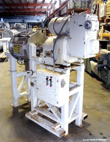 J.H. Day #4, Plow Type Turbulent Mixer, Stainless Steel, 3.5 cu.ft. total capacity, 20" diameter x 22"