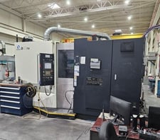 Makino #A61NX, CNC horizontal machining center, 28.7" X, 25.6" Y, 31.5" Z, 14000 RPM, 60 automatic tool