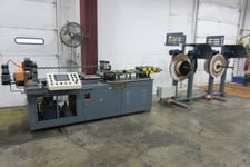 JDRM #BZ02-6.35-9.52, high production 4 head fully automatic round tube cut off machine