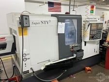 Nakamura #Super-NTY3, CNC turning center, 12-Axis, Fanuc 31iA, 6" chuck, 1.6" bar, 2006